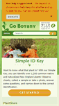 Mobile Screenshot of gobotany.newenglandwild.org